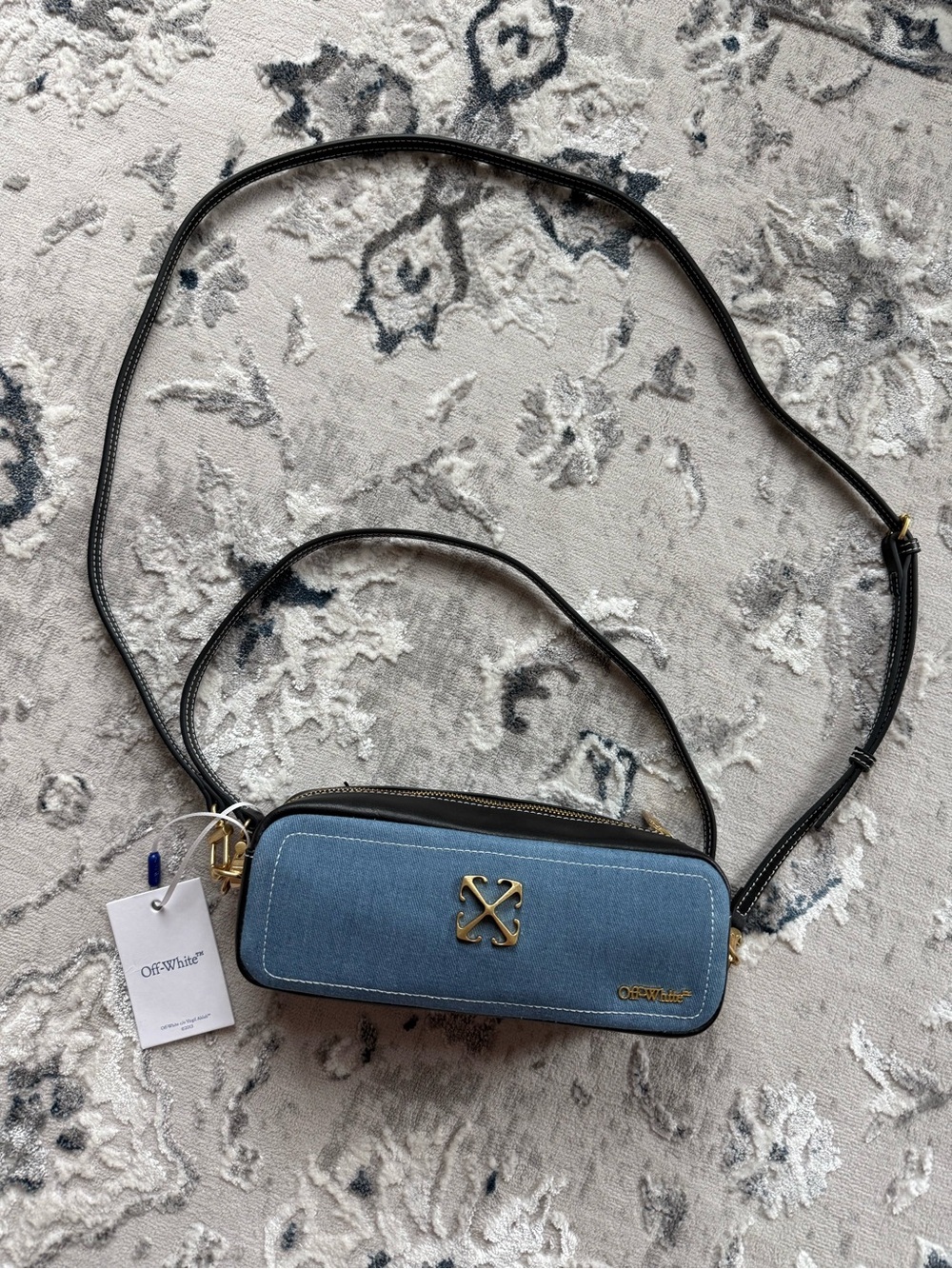 Off-White denim handbag